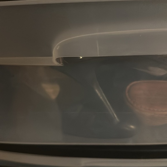 Talbots Black Strappy Leather Heels NEW without box - Picture 8 of 8